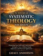 Book cover for 52 Weeks of Systematic Theology for Adults: Deepening Your Faith and Understanding through a Year of Biblical Study, Reflection, and Practical Applica