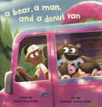 Book cover for Bear, a Man, and a Donut Van