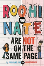 Book cover for Roohi and Nate Are Not on the Same Page