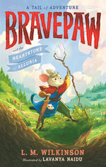 Book cover for Bravepaw and the Heartstone of Alluria