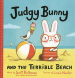 Book cover for Judgy Bunny and the Terrible Beach