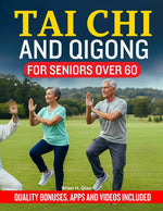 Book cover for Tai CHI & Qigong for Seniors Over 60: Daily Tai Chi and Qigong Workouts for Seniors to Improve Balance, Strengthen Joints, Relieve Arthritis, Reduce S
