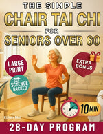 Book cover for Simple Chair Tai Chi for Seniors Over 60: Gentle 10-Minute Daily Seated Flows to Improve Mobility, Ease Stiffness, Regain Strength, and Feel Younger E