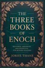 Book cover for three Books of Enoch: Restored, Arranged, and Presented for Modern Readers