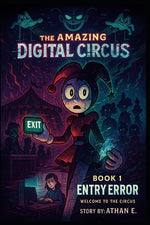 Book cover for Amazing Digital Circus: Book 1: Entry Error - Welcome to the Circus