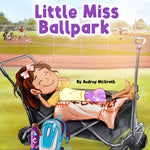 Book cover for Little Miss Ballpark