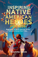 Book cover for Inspiring Native American Heroes For Kids