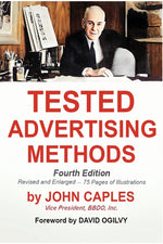Book cover for Tested advertising methods