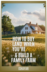 Book cover for How To Buy Land When You're Broke & Build A Family Farm