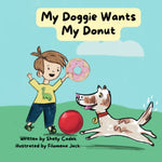 Book cover for My Doggie Wants My Donut