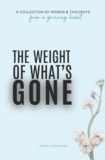 Book cover for Weight Of What's Gone: Words & Thoughts From A Grieving Heart