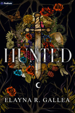 Book cover for Hunted: An Epic Romantasy