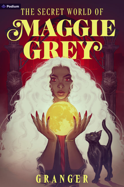 Book cover for Secret World of Maggie Grey: A Dark Academia Fantasy
