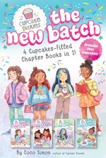 Book cover for 4 Cupcake-Filled Chapter Books in 1!: Emily's Cupcake Magic!; Natalie's Double Trouble; Ren's One-Of-A-Kind Cupcakes; Alana's Cupcake Garden (Bind-Up)