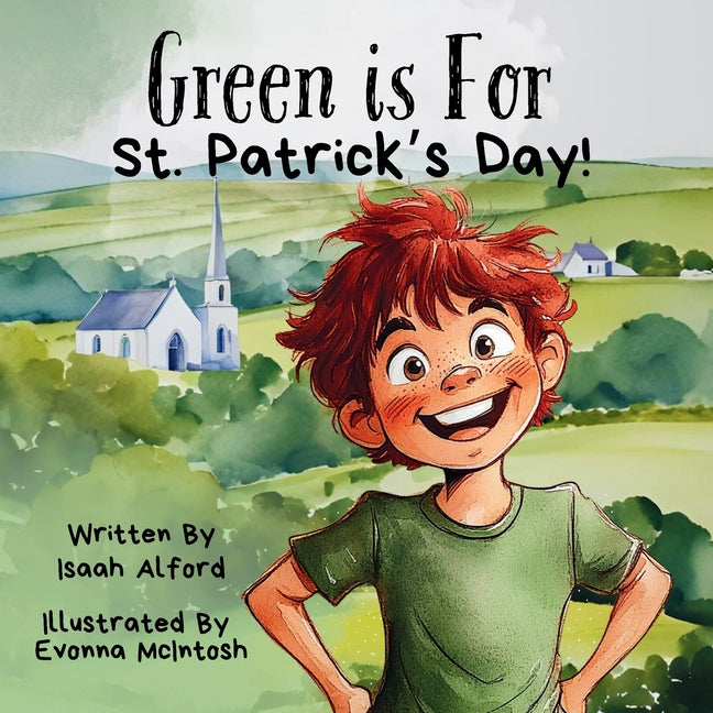 Book cover for Green is for St. Patrick's Day!: A Children's Adventure Book