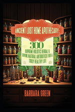 Book cover for Ancient Lost Home Apothecary Book 300 Supreme Holistic Herbal & Divine Natural Antibiotics For A Truly Healthy Life (forgotten home apothecary book)