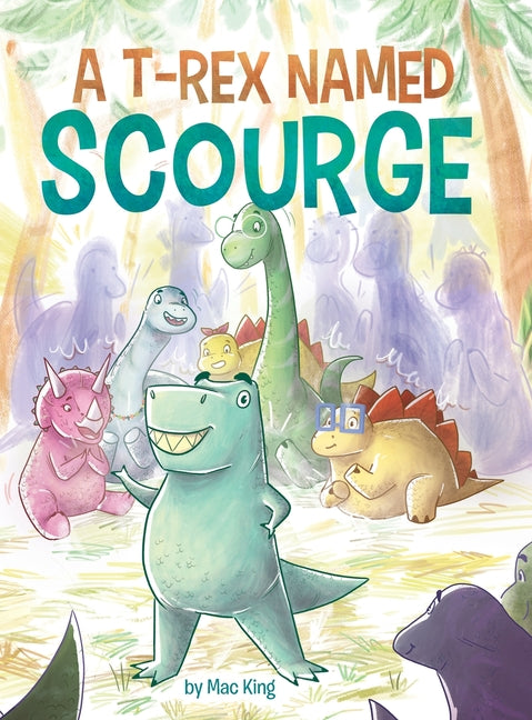 Book cover for T-Rex Named Scourge