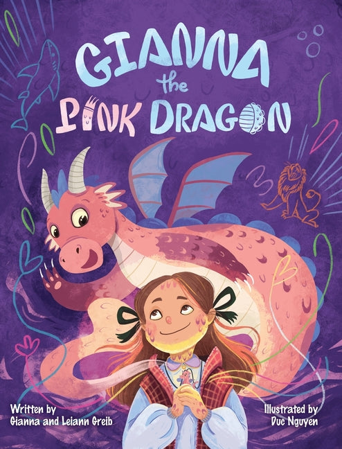 Book cover for Gianna the Pink Dragon