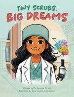Book cover for Tiny Scrubs, Big Dreams