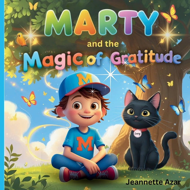 Book cover for Marty and the Magic of Gratitude: Kids Books that Teach Life Lessons