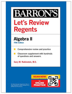 Book cover for Let's Review Regents: Algebra II, Fifth Edition (Barron's New York Regents)