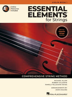 Book cover for Essential Elements for Strings - Violin Book 1 with Online Resources