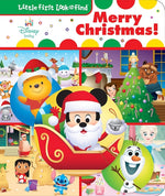 Book cover for Disney Baby: Merry Christmas! Little First Look and Find