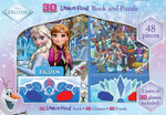 Book cover for Disney Frozen: 3D Look and Find Book and Puzzle