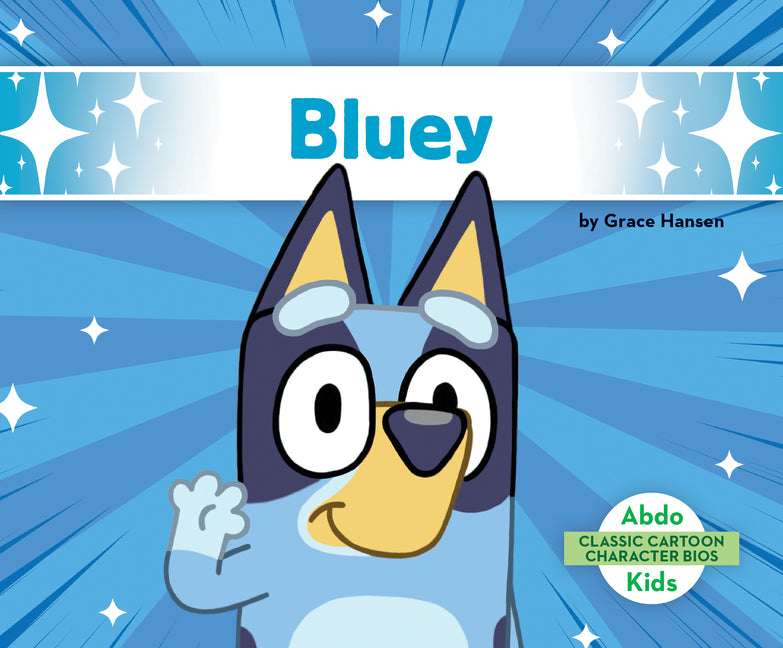 Book cover for Bluey
