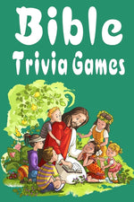 Book cover for Bible Trivia Games: 1000+ Questions to Sharpen Your Understanding of Scripture