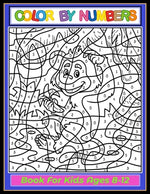 Book cover for Color by Numbers Coloring Book for Kids Ages 8-12: Large print, Great Activity Book Gift For Kids