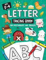 Book cover for Letter Tracing Book for Preschoolers and Toddlers: Homeschool, Preschool Skills for Age 2-4 Year Olds (Big ABC Books) Trace Letters and Numbers Workbo