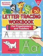 Book cover for Letter Tracing Workbook For Preschoolers And Toddlers: A Fun ABC Practice Workbook To Learn The Alphabet For Preschoolers And Kindergarten Kids! Lots