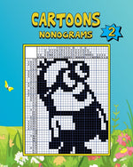 Book cover for Nonograms: Cartoons (volume 2)