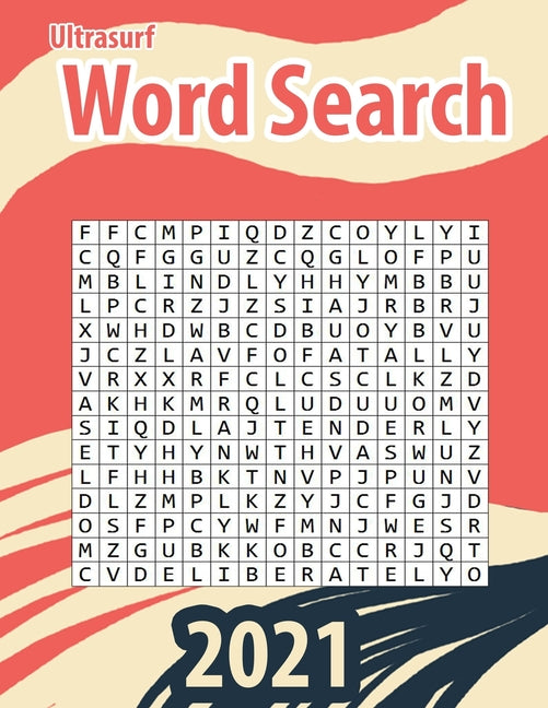 Book cover for ultrasurf Word Search: Large Print Word Search Books for Seniors, Adults, and Teens. 800 word Easy, Entertaining, Fun Puzzles