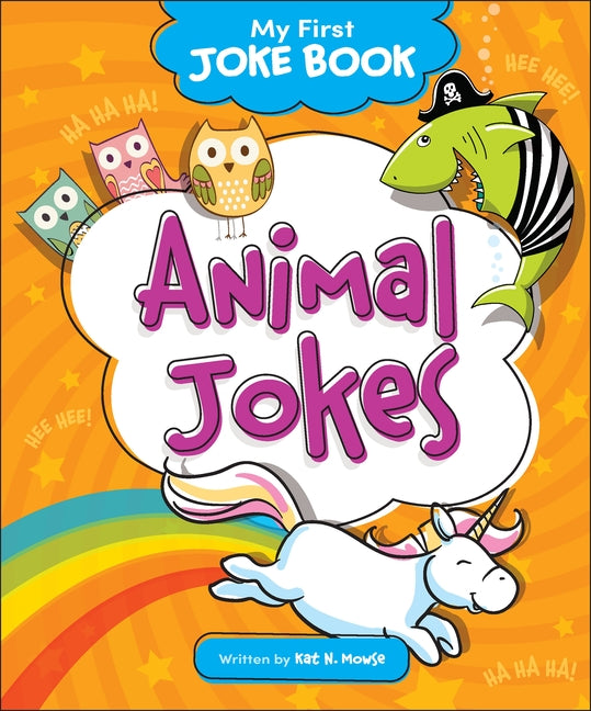 Book cover for Animal Jokes