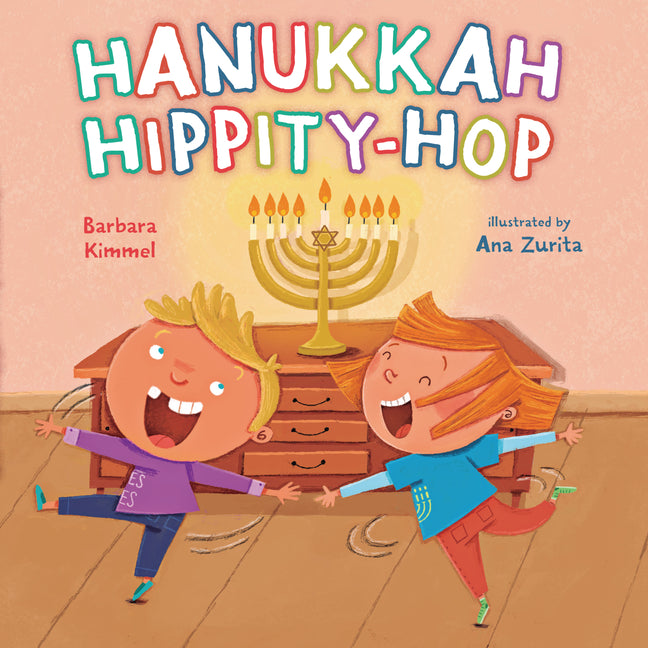 Book cover for Hanukkah Hippity-Hop