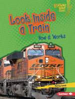 Book cover for Look Inside a Train: How It Works