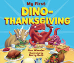 Book cover for My First Dino-Thanksgiving