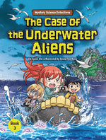 Book cover for Case of the Underwater Aliens: Book 3