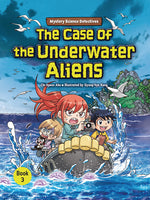 Book cover for Case of the Underwater Aliens: Book 3