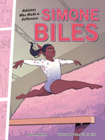 Book cover for Simone Biles: Athletes Who Made a Difference