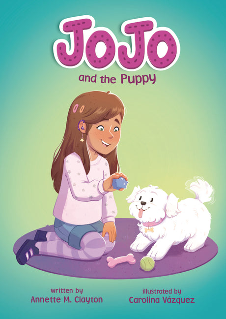 Book cover for Jojo and the Puppy