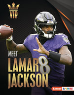 Book cover for Meet Lamar Jackson: Baltimore Ravens Superstar
