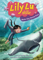 Book cover for Manta Ray Swims Free