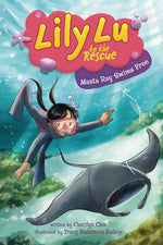 Book cover for Manta Ray Swims Free