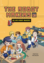 Book cover for We Are Robot Makers!: Book 8