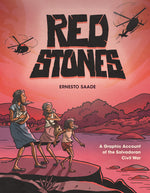Book cover for Red Stones: A Graphic Account of the Salvadoran Civil War