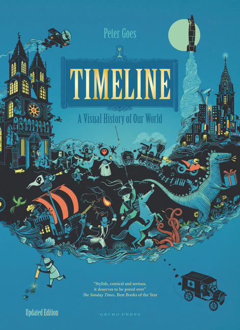 Book cover for Timeline (Revised Edition): A Visual History of Our World (Revised)