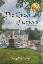 Book cover for Queen of Linens: A Greek Tragedy